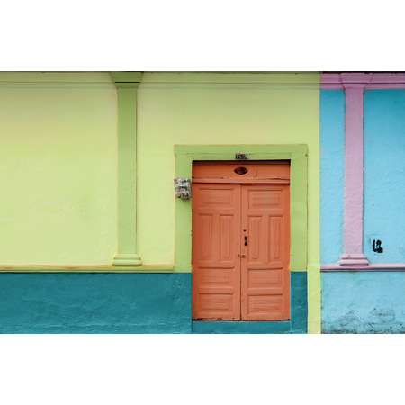 Orange Door, Latacunga, Ecuador 