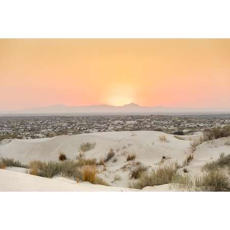 Sunset Over Cornudas Mountains