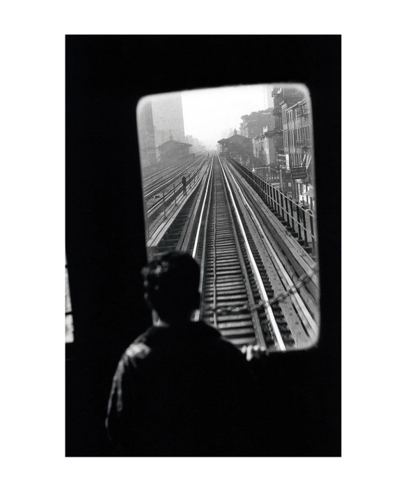 New York City. 1954. Third Avenue EL.