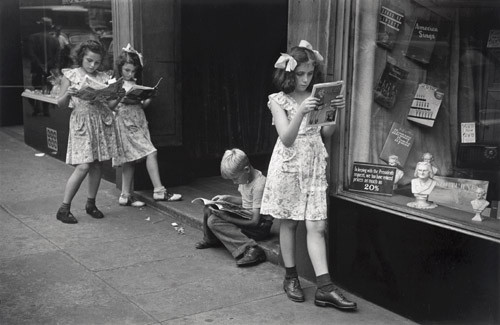 Comic Book Readers, NYC