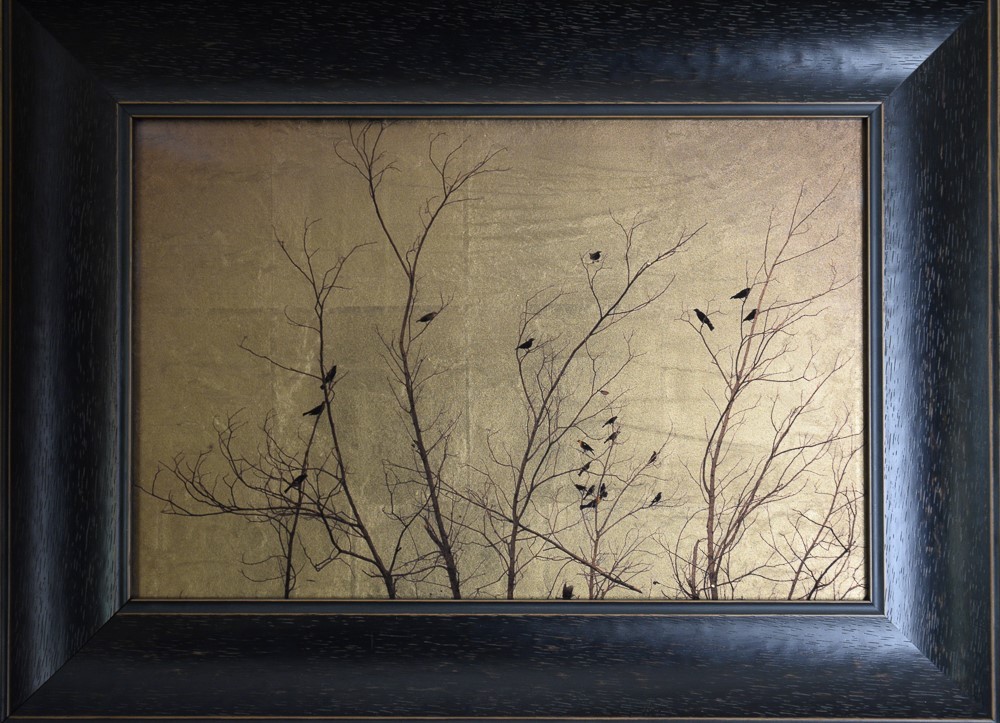 Twenty Two Birds in Bare Tree, New Mexico  