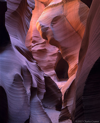 Canyon Path, Lower Antelope Canyon, Arizona