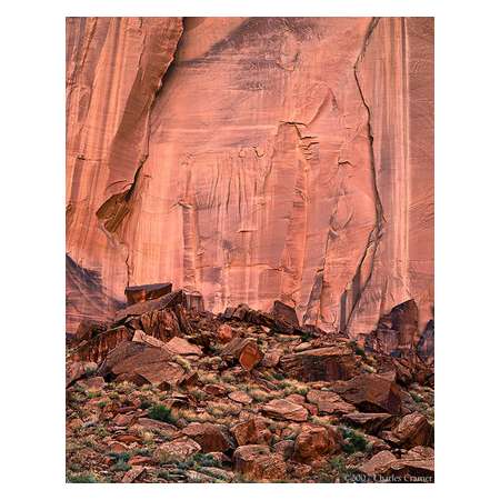 Canyon Wall, Silver Falls Canyon, Utah