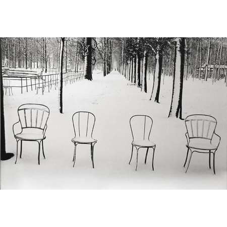 Snow in Jardin des Tuileries, 1978