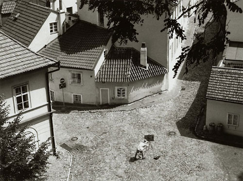 Painter, Prague, 2000