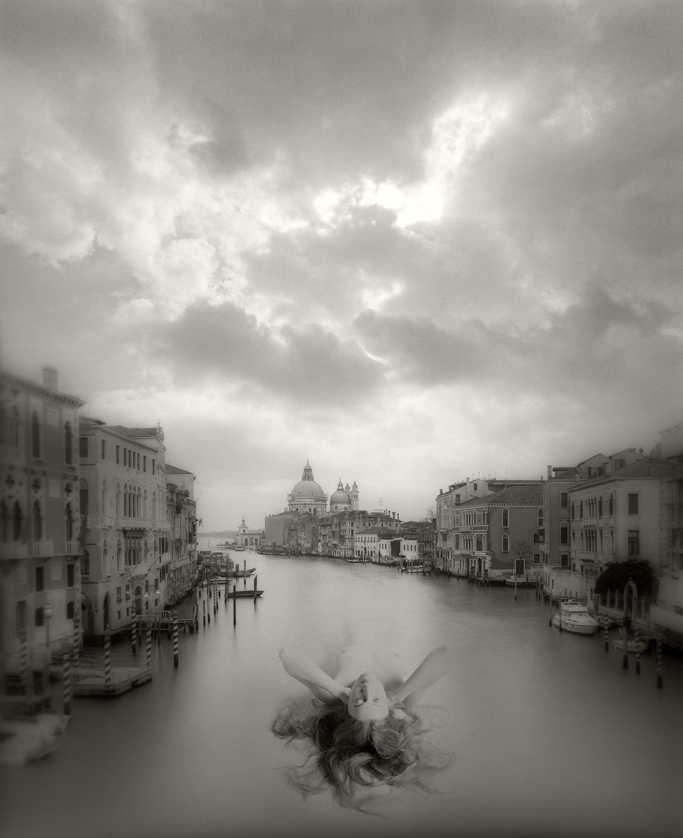 Untitled (Figure in Water, Venice, Italy)