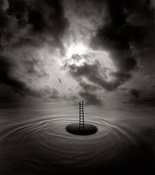 Jerry Uelsmann, Meditation Mystery, 2001