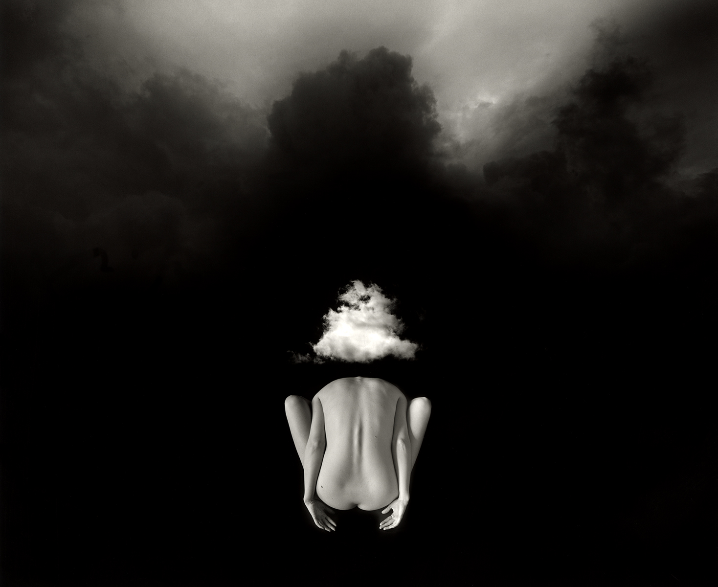 Jerry Uelsmann Untitled Nude Back 2011