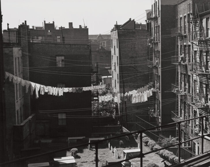 Todd Webb View from Chatham, El station , 1946 Catherine Couturier Gallery